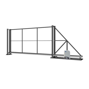 Купить Ворота откатные с автоматикой (без заполнения)