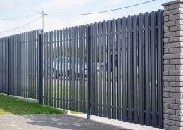 Реальные фотографии евроштакетника с объекта СТ На Птичи