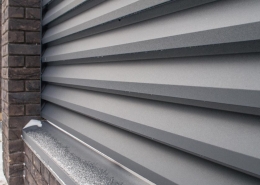 Реальные фотографии забора жалюзи с объекта с.т. Лесное 90