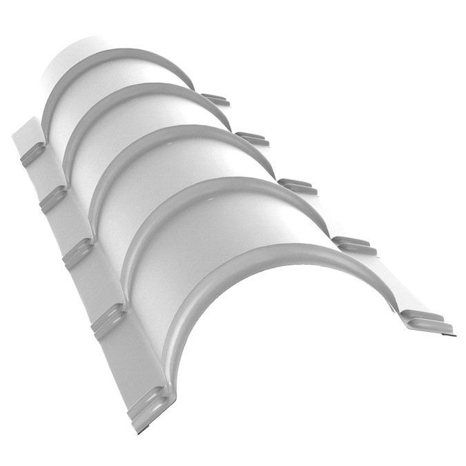 Купить конек кровли металлический в Минске. Доставка по РБ