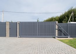 Реальные фотографии евроштакетника с объекта СТ На Птичи