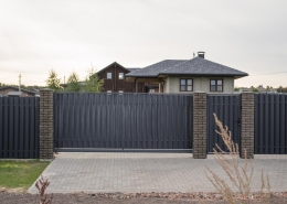 Реальные фотографии евроштакетника с объекта СТ На Птичи