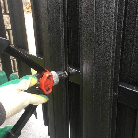 Реальные фотографии евроштакетника с объекта д. Слободка