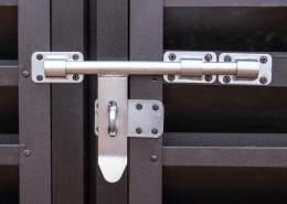 Реальные фотографии забора жалюзи с объекта д. Сосновое