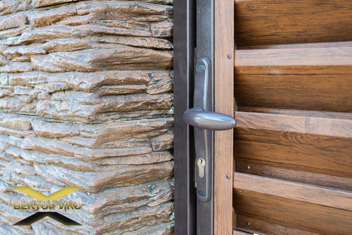 Изготовление металлических ворот въездных в Минске. Монтаж