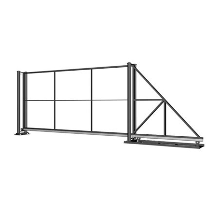 Купить Ворота откатные без автоматики (ранчо) в Минске