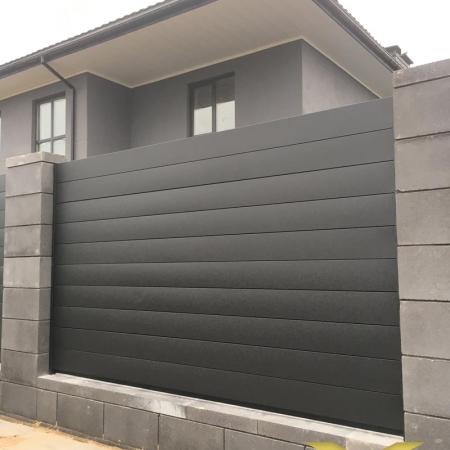 Реальные фотографии забора ранчо с объекта с.т 