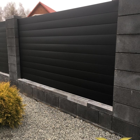 Реальные фотографии забора ранчо с объекта с.т 