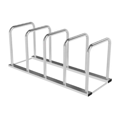 Купить Велопарковка Диона нержавеющая сталь в Минске