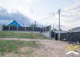 Реальные фотографии забора жалюзи с объекта пос. Ратомка