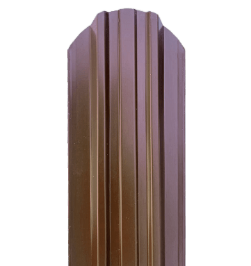 глянец Купить металлический забор из евроштакетника в Минске