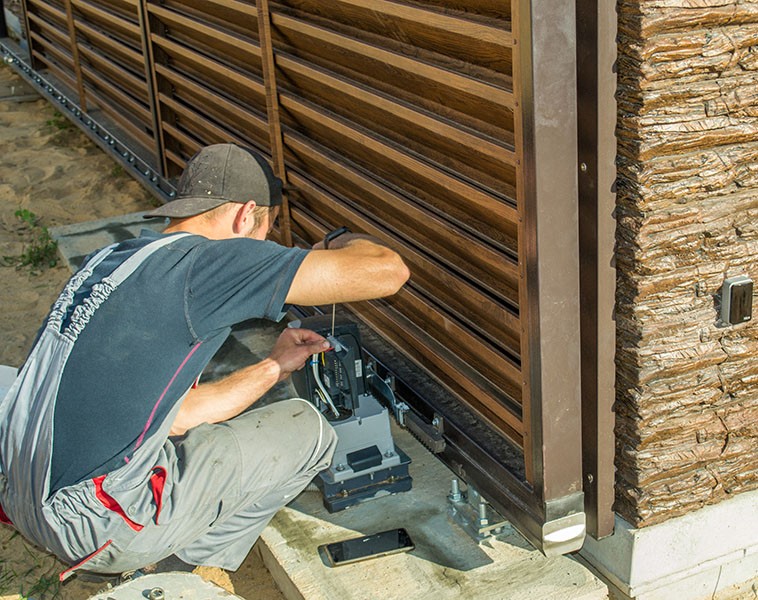 Откатные ворота купить в Минске. Изготовление и монтаж.