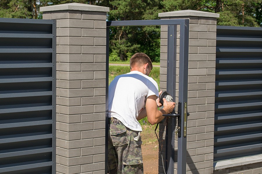 Купить калитку для забора металлическую в Минске