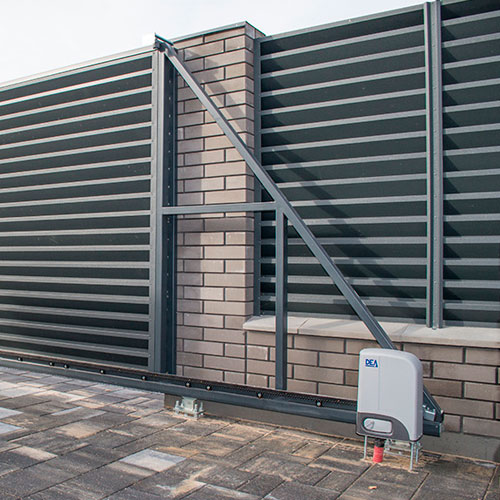 Откатные ворота купить в Минске. Изготовление и монтаж.