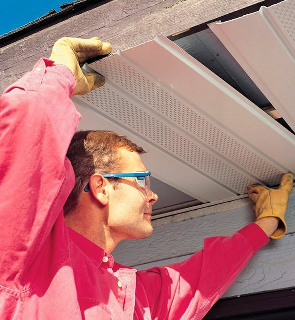 Купить софиты для подшивки кровли в Минске. Доставка по РБ