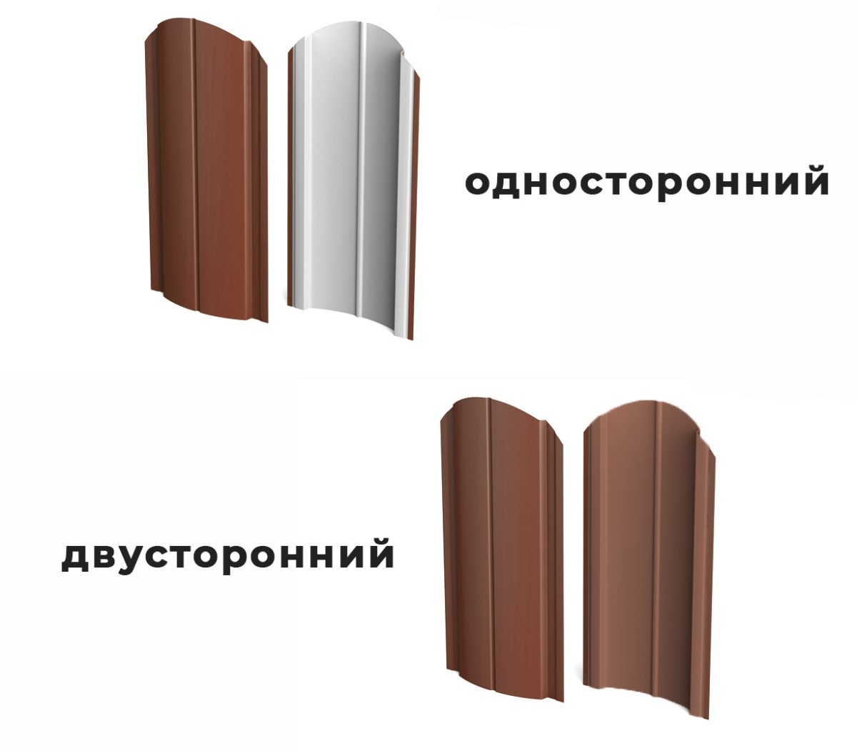 виды Купить металлический забор из евроштакетника в Минске