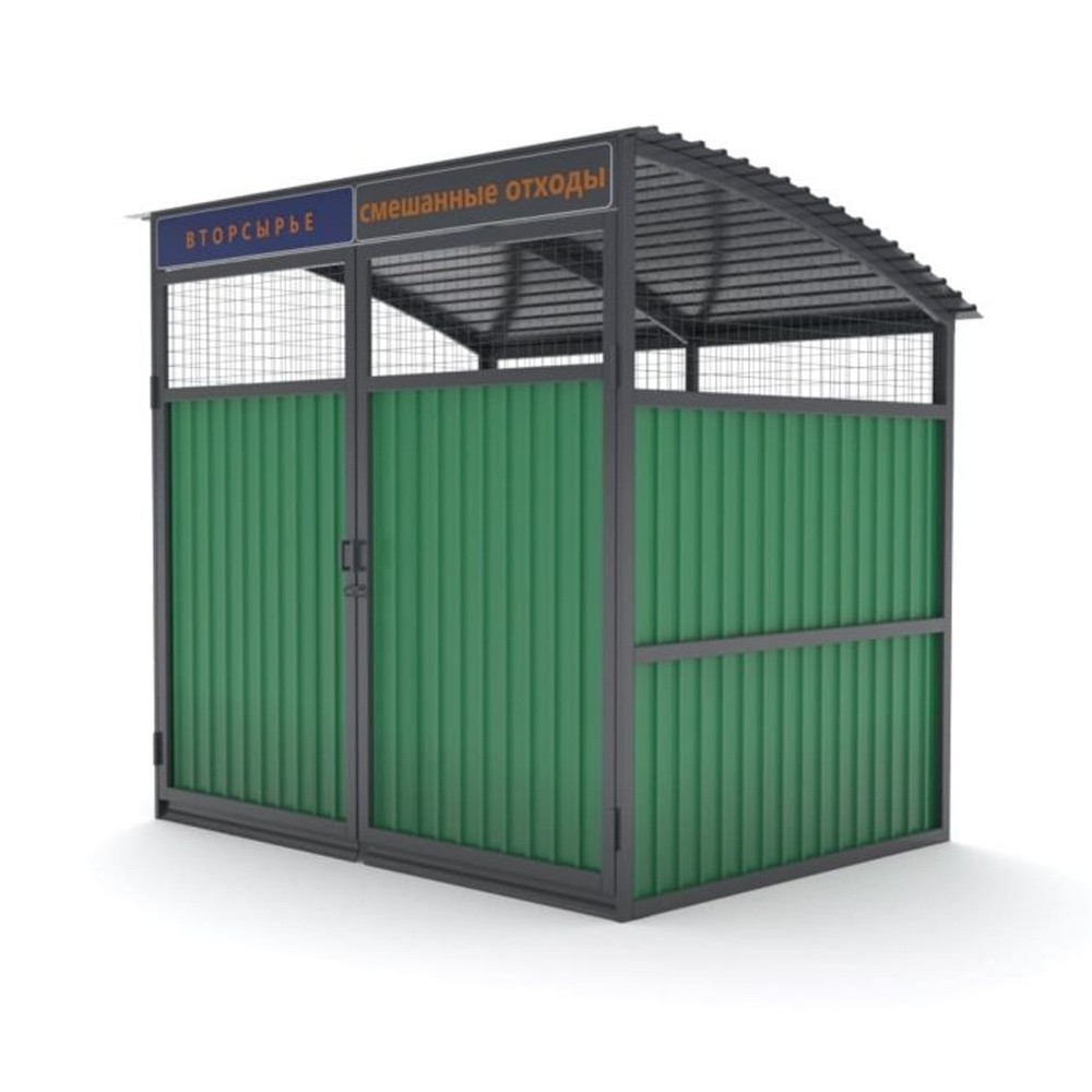 Купить контейнерную площадку для мусора в Минске. Доставка