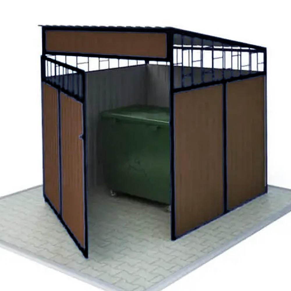 Купить контейнерную площадку для мусора в Минске. Доставка