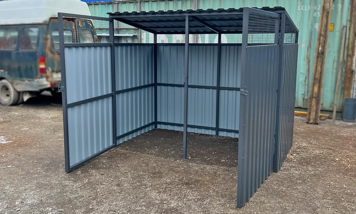 Купить контейнерную площадку для мусора в Минске. Доставка