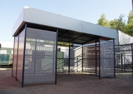 Реальные фотографии нашей контейнерной площадки №3