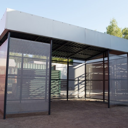 Реальные фотографии нашей контейнерной площадки №3