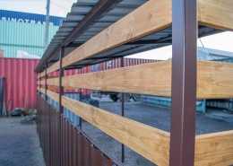 Реальные фотографии нашей контейнерной площадки №2