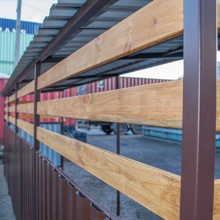 Реальные фотографии нашей контейнерной площадки №2