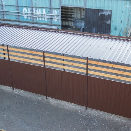 Реальные фотографии нашей контейнерной площадки №2