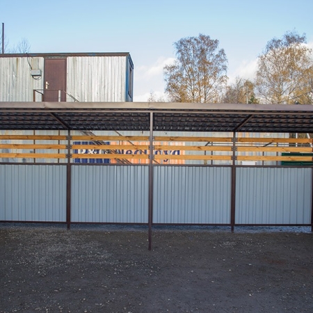 Реальные фотографии нашей контейнерной площадки №2