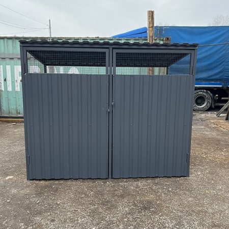 Реальные фотографии нашей контейнерной площадки №1