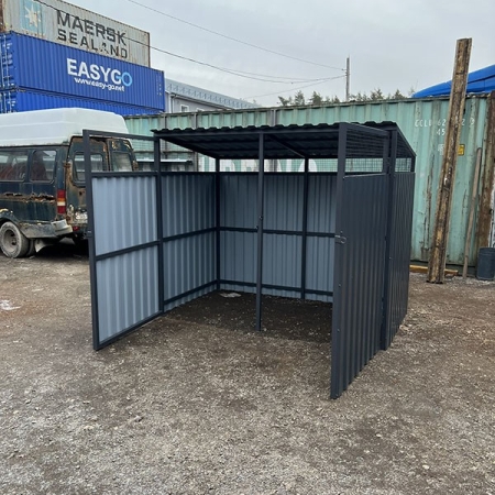 Реальные фотографии нашей контейнерной площадки №1