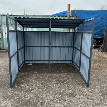 Реальные фотографии нашей контейнерной площадки №1