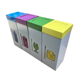 Купить Урны УНО в комплексе для раздельного сбора мусора