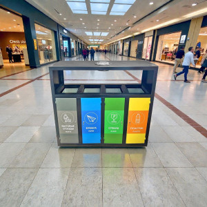 Купить урну комплексную для раздельного сбора мусора