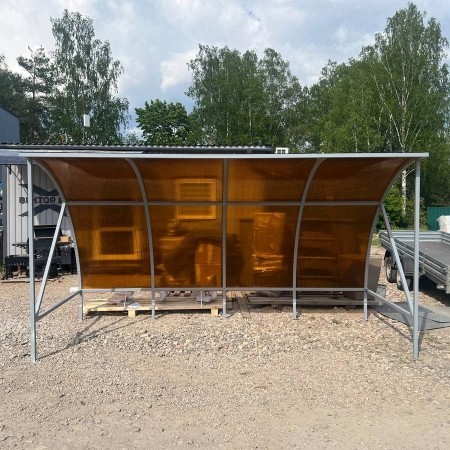 Купить Навес для велопарковки в Минске. Доставка по РБ