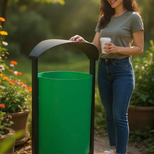 Купить урну уличную Евро 25 в Минске. Доставка по Беларуси