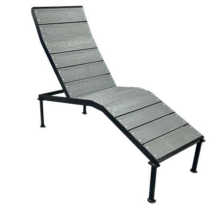 Купить шезлонг металлический уличный «ВИКС» в Минске