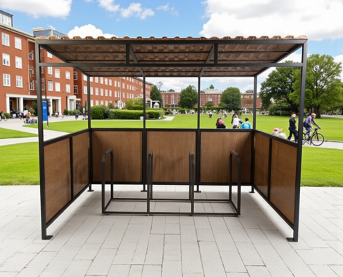 Купить навес для велосипедов ТИП-2 4 места в Минске