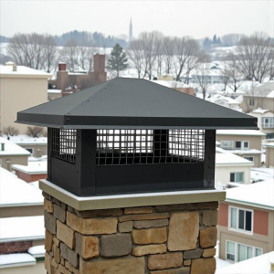 Купить колпак на дымоход с сеткой в Минске. Доставка по РБ