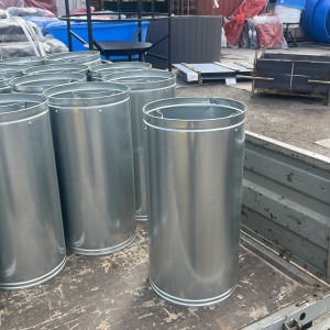 Купить вкладыш в урну оцинкованный круглый в Минске