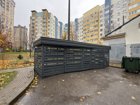 Купить контейнерная площадка для мусора ВИКС-1 в Минске