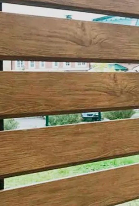 Купить металлический забор ранчо в Минске: замер и монтаж