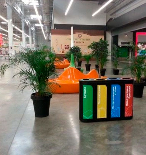 Малые архитектурные формы благоустройства пространств