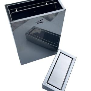 Купить урну подвесную ВИКС УСН-30 из нержавеющей стали