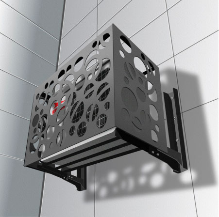 Купить корзину для кондиционера на фасаде ВИКС-6