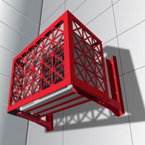 Купить корзину для кондиционера на фасаде ВИКС-7