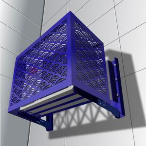 Купить корзину для кондиционера на фасаде ВИКС-8